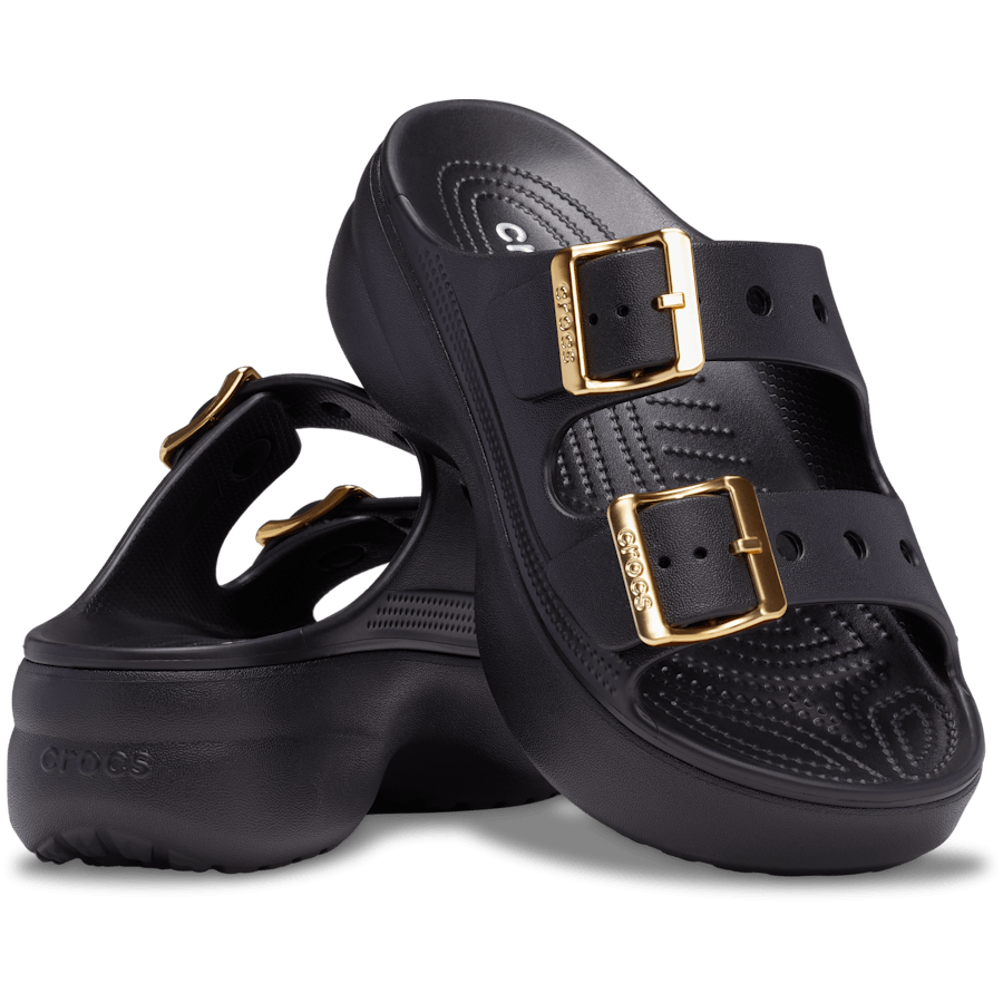 Color Women's Saturday Platform Metallic Buckle Sandal - Pair - Crocs