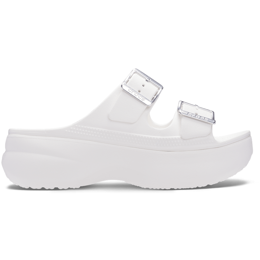 Color Women's Saturday Platform Metallic Buckle Sandal - Side - Crocs