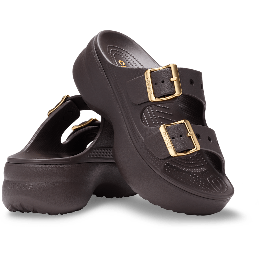 Color Women's Saturday Platform Metallic Buckle Sandal - Pair - Crocs