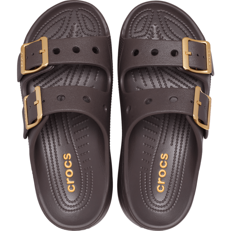 Color Women's Saturday Platform Metallic Buckle Sandal - Top - Crocs