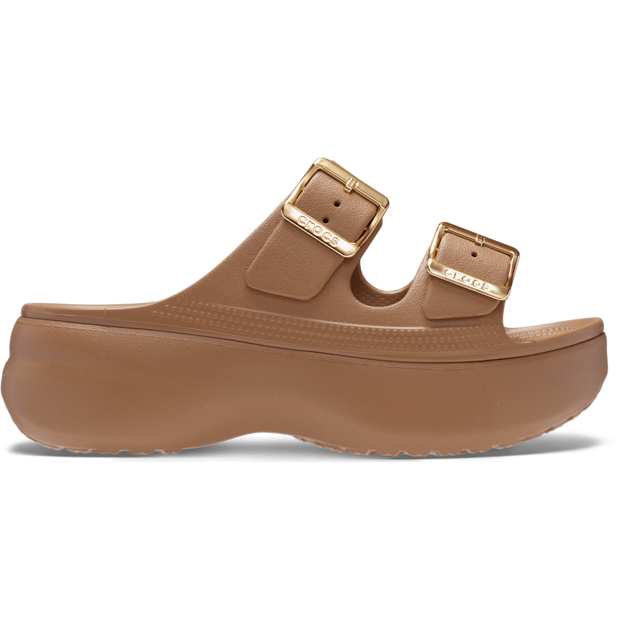 Color Women's Saturday Platform Metallic Buckle Sandal - Side - Crocs