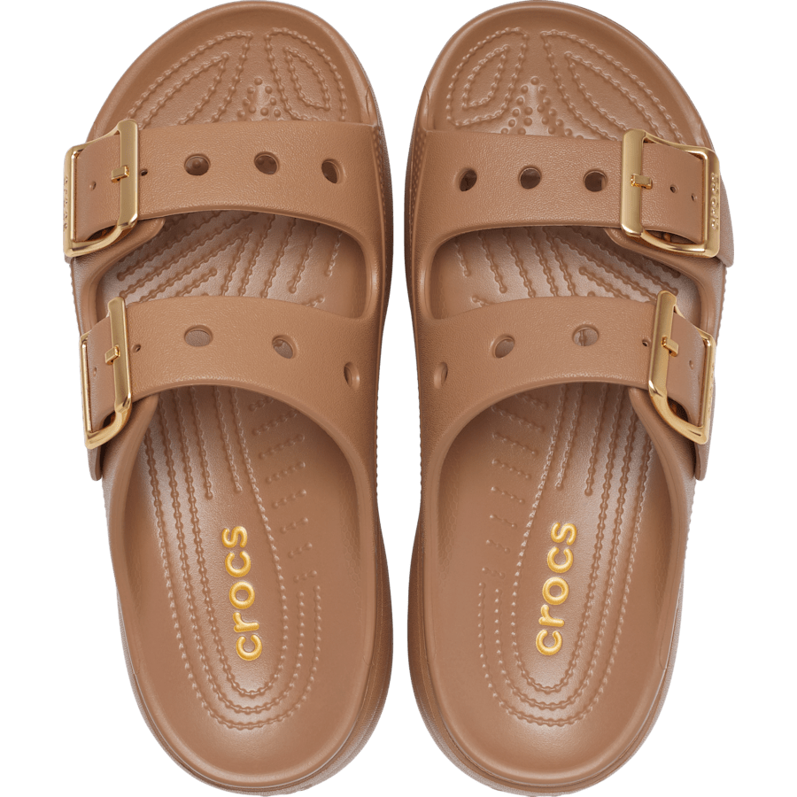 Color Women's Saturday Platform Metallic Buckle Sandal - Top - Crocs