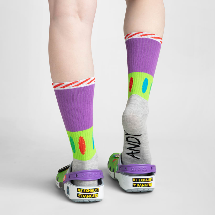 Multi Disney and Pixar's Toy Story Crocs Socks 3 Pack - Dessus - Crocs