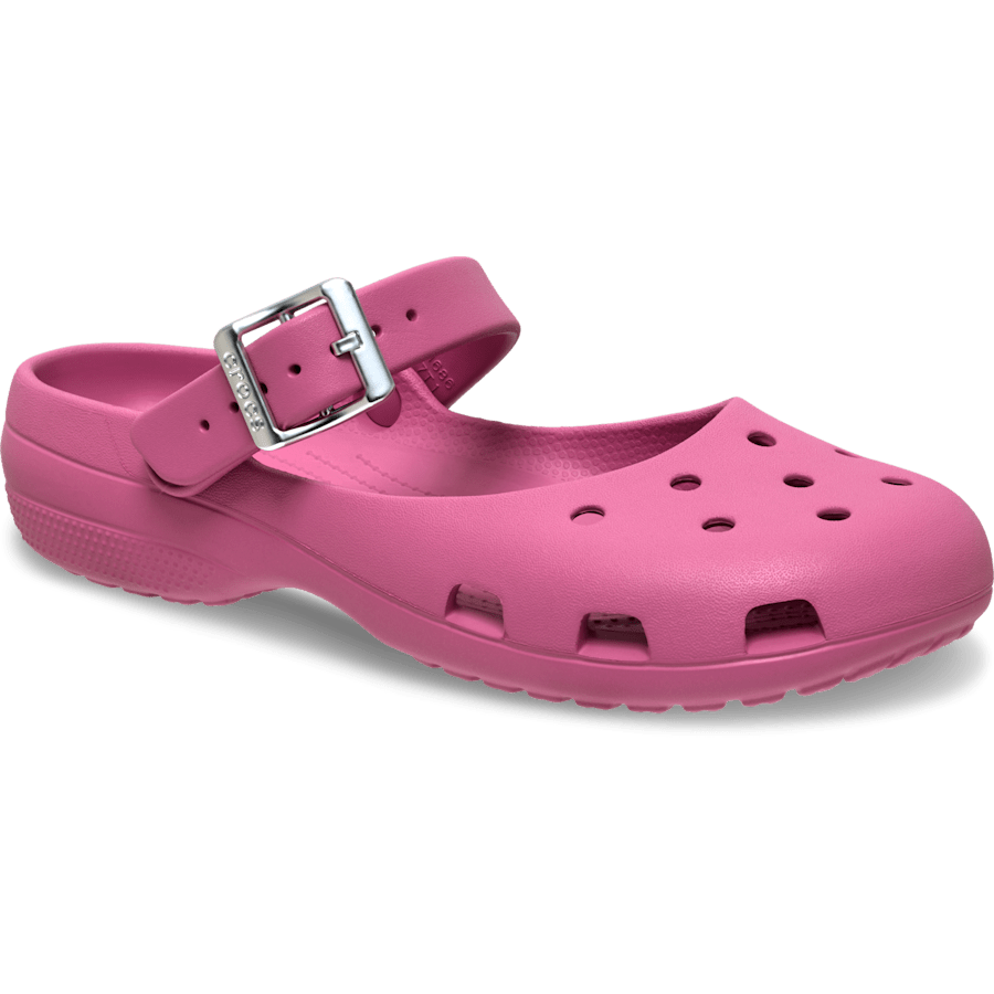 Colour Classic Metallic Buckle Ballet - Angle - Crocs
