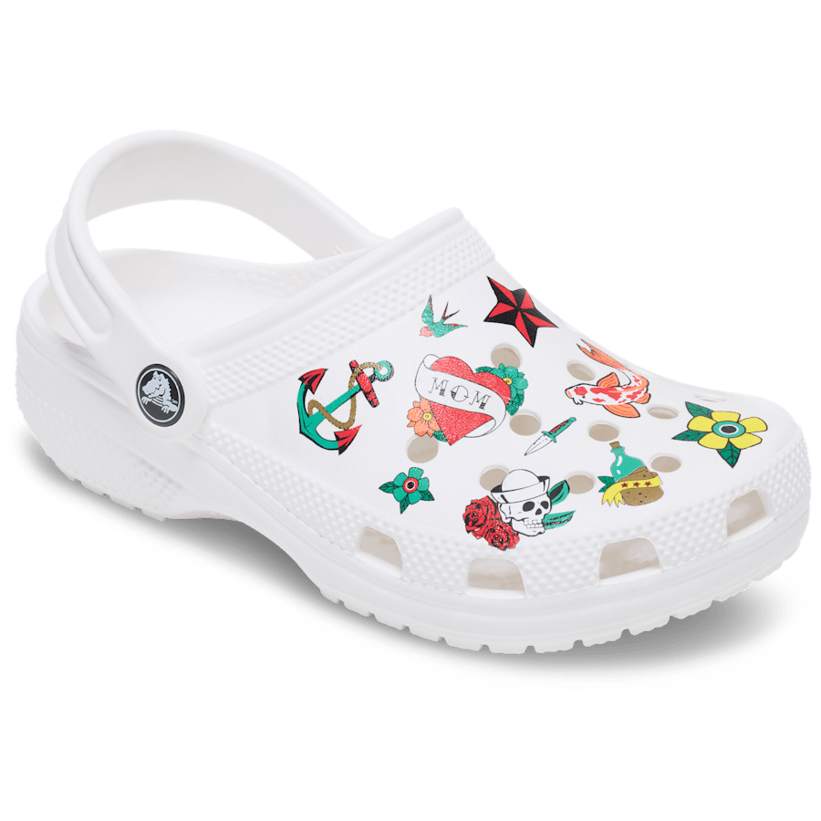 Traditional Art Shoe Tattoos - Charm on shoes - Jibbitz Charms