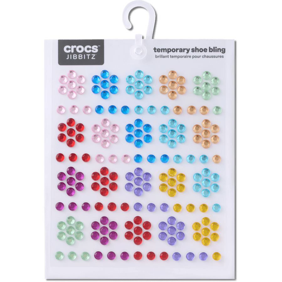 Tiny Multi Color Shoe Bling - Charm view - Jibbitz Charms