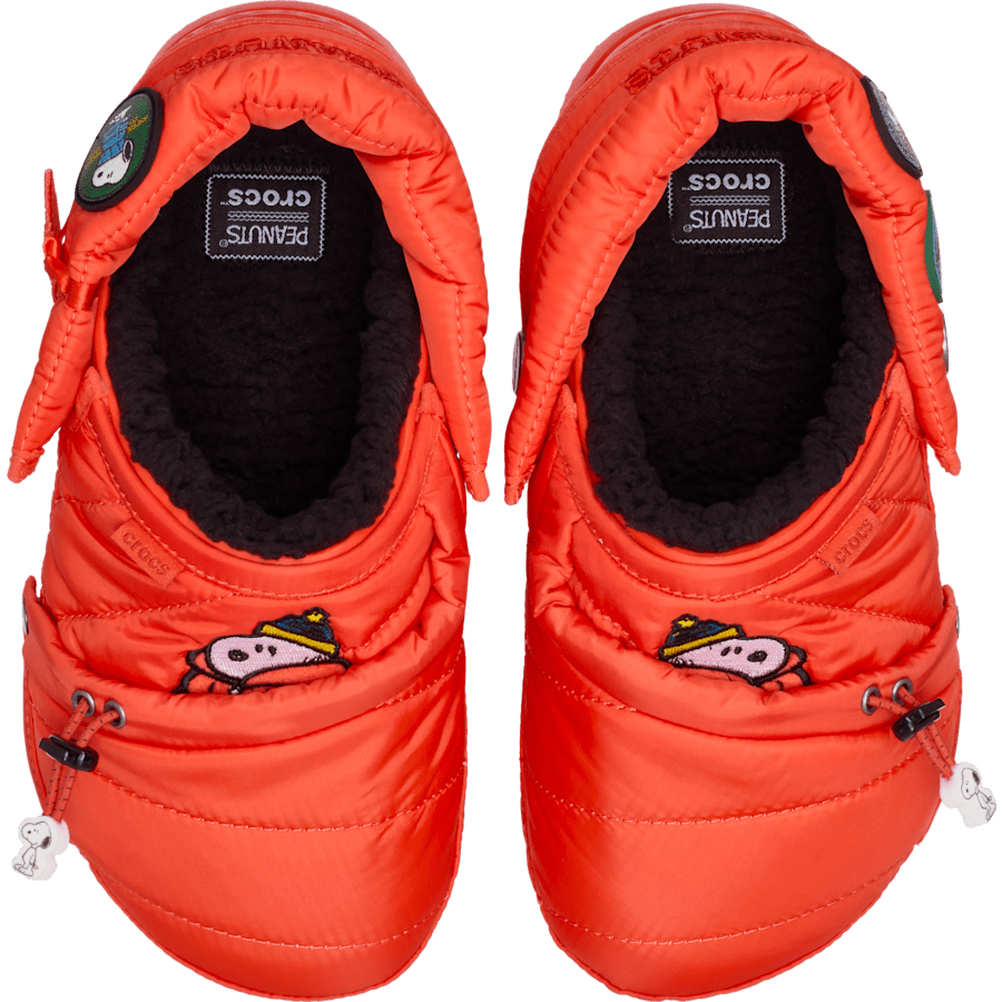 Multi Peanuts Joe Cool Classic Lined Clog - Side - Crocs
