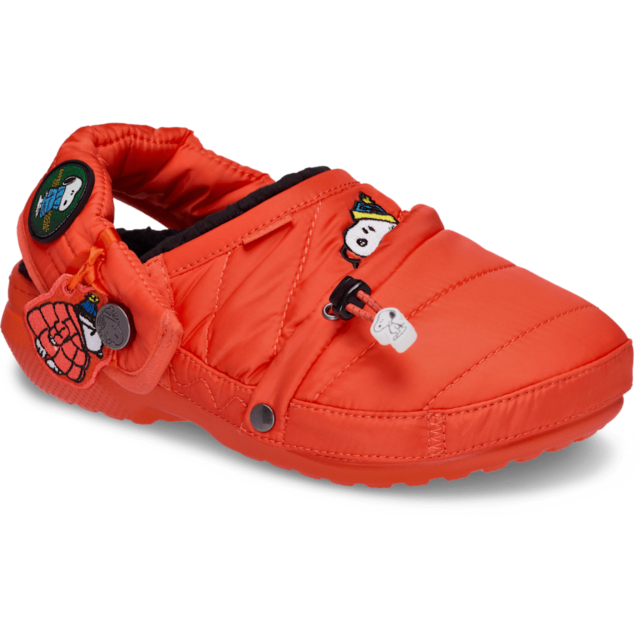 Multi Peanuts Joe Cool Classic Lined Clog - Angle - Crocs