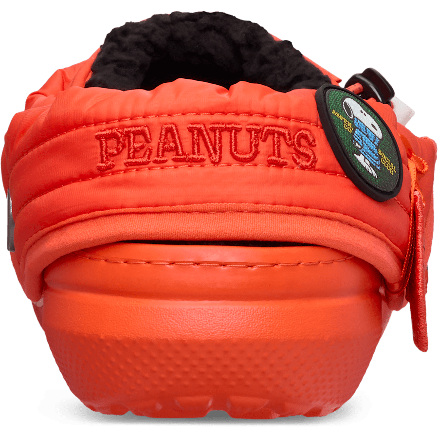 Multi Peanuts Joe Cool Classic Lined Clog - Back - Crocs