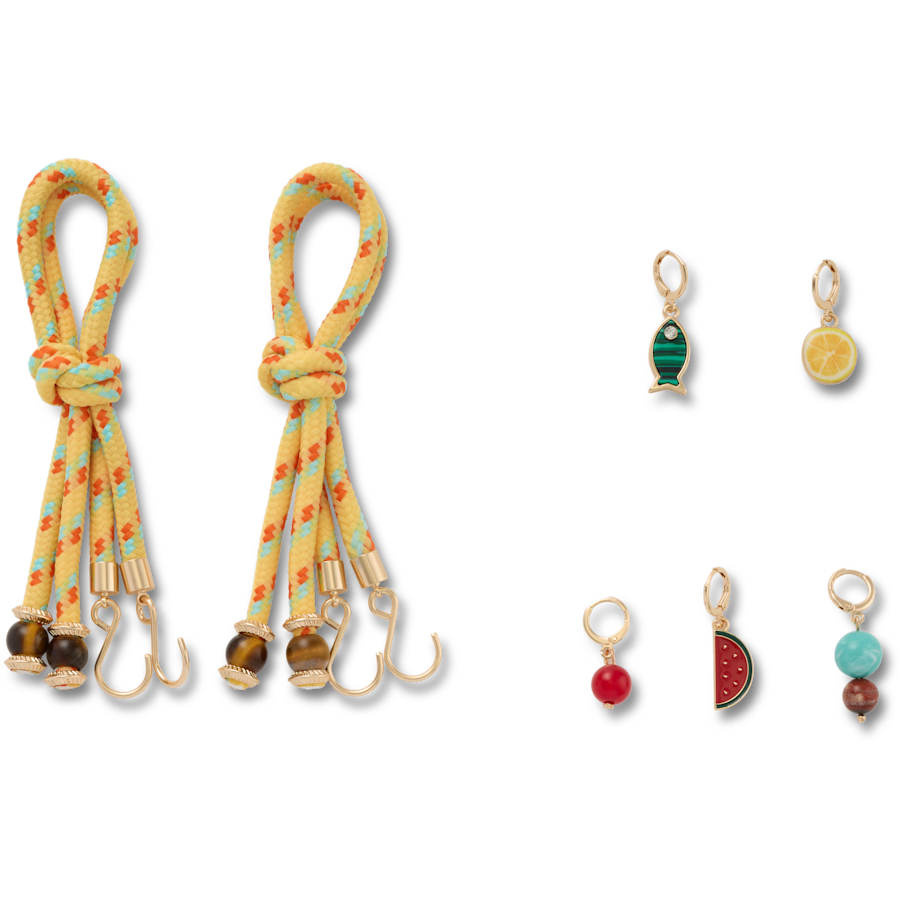 Hook Laces and Charms Kit - Charm view - Jibbitz Charms