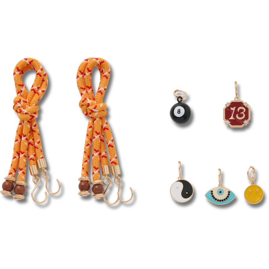 Hook Laces and Charms Kit - Charm view - Jibbitz Charms