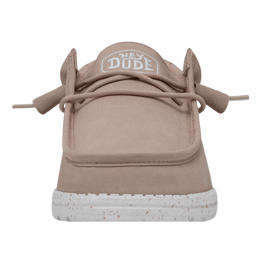 Tan Wally Slub Blk - Avant - HEYDUDE