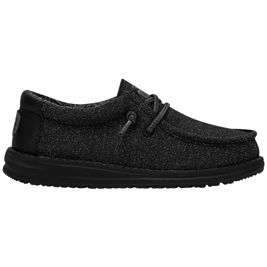 Black Wally Youth Basic - Côté - HEYDUDE