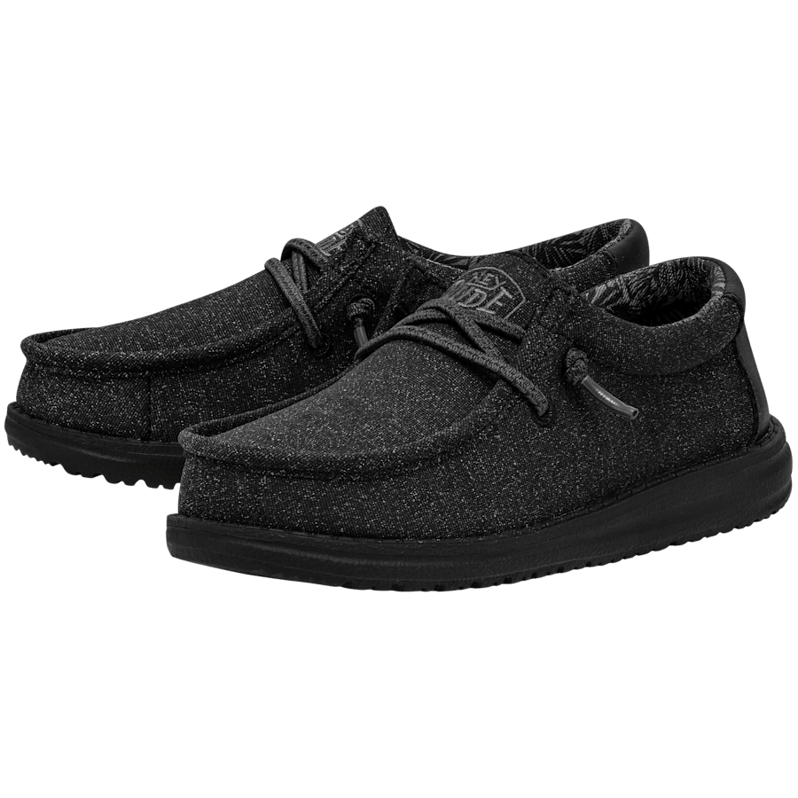 Black Wally Youth Basic - Paire - HEYDUDE