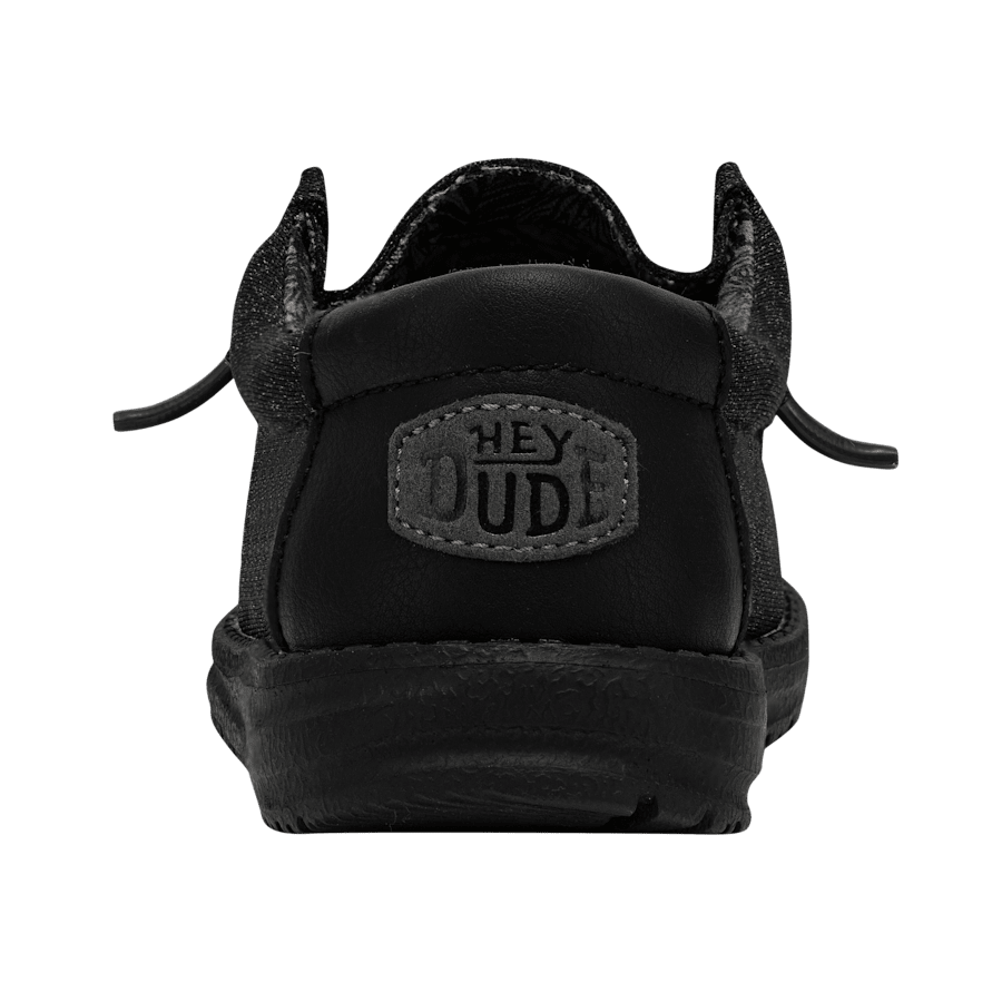 Black Wally Youth Basic - En arrière - HEYDUDE