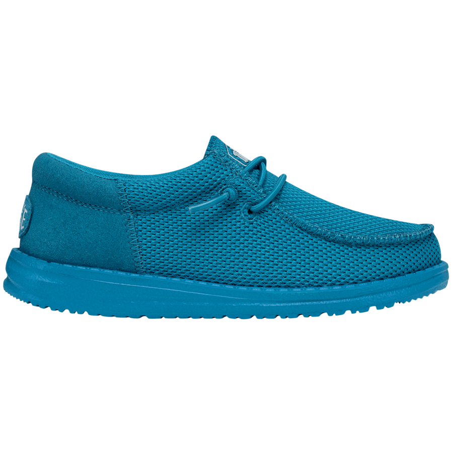 Electric Blue Wally Youth Funk Mono - Seitenansicht - HEYDUDE