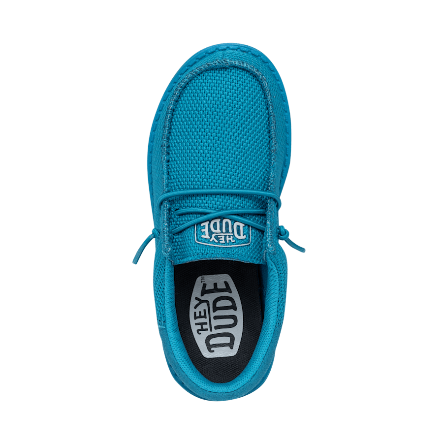 Electric Blue Wally Youth Funk Mono - Draufsicht - HEYDUDE