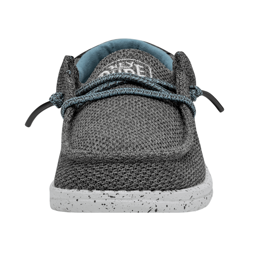 Sharkskin Wally Youth Sox - Front - HEYDUDE
