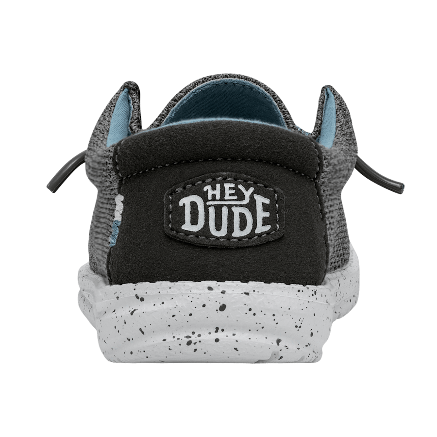 Sharkskin Wally Youth Sox - Back - HEYDUDE