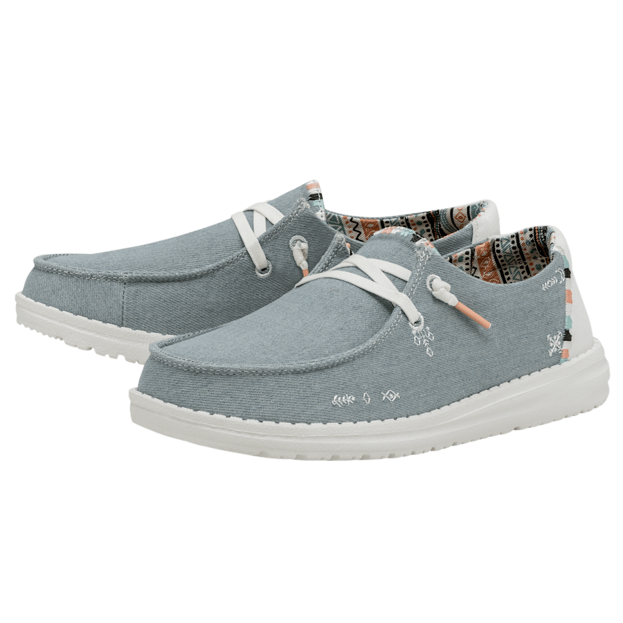 Light Denim Wendy Boho - Pair - HEYDUDE