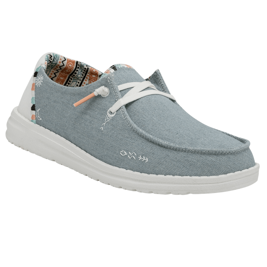 Light Denim Wendy Boho - Angle - HEYDUDE