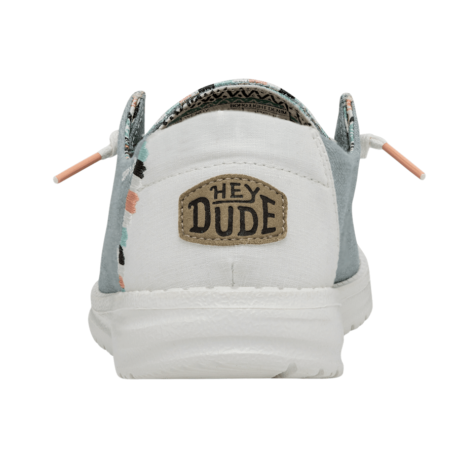 Light Denim Wendy Boho - Back - HEYDUDE