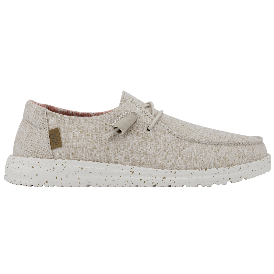 White Nut Wendy Chambray - Seitenansicht - HEYDUDE