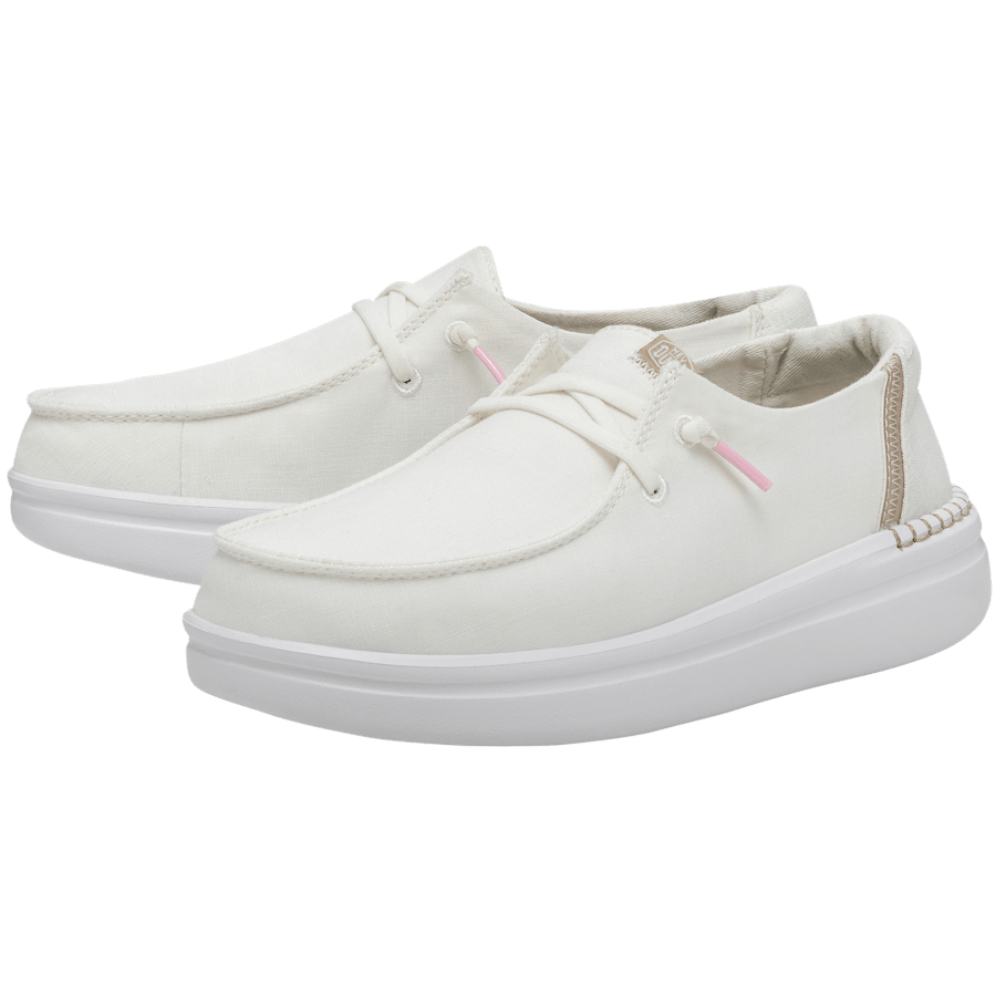 Spark White Wendy Rise - Paire - HEYDUDE