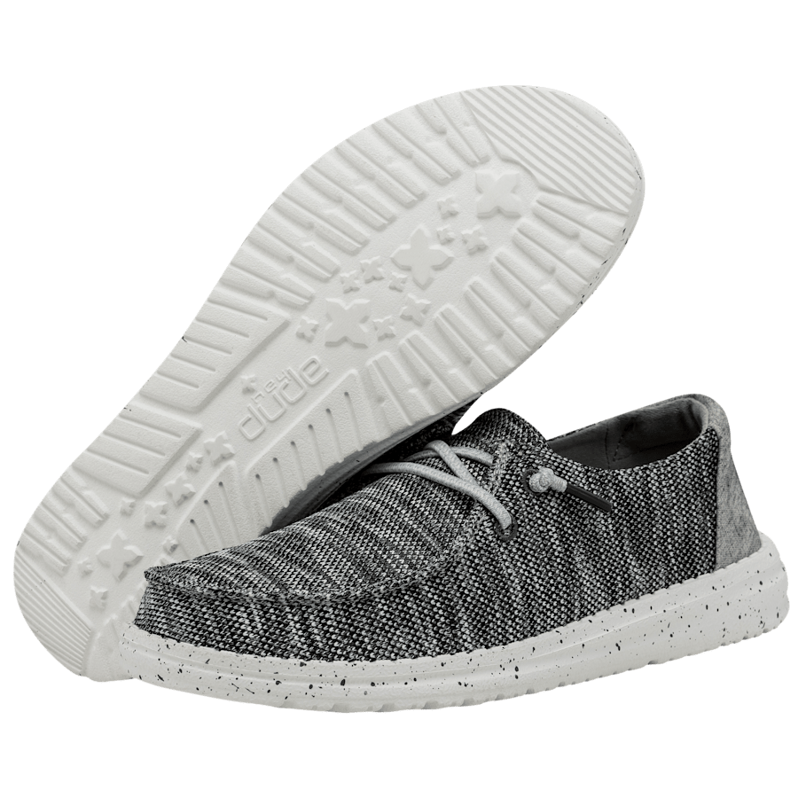 Dark Grey Wendy Sox - Ansicht von unten - HEYDUDE