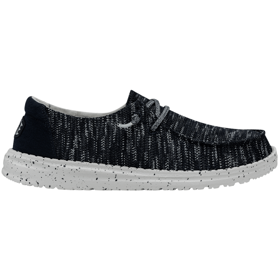 Navy Wendy Sox - Side - HEYDUDE