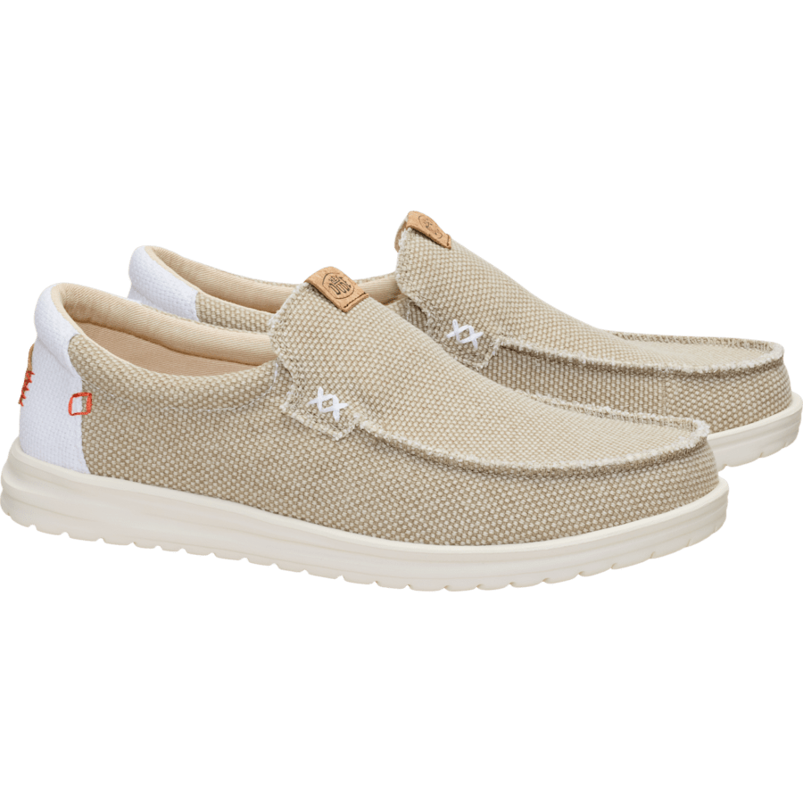Off White Mikka Braided - Pair - HEYDUDE