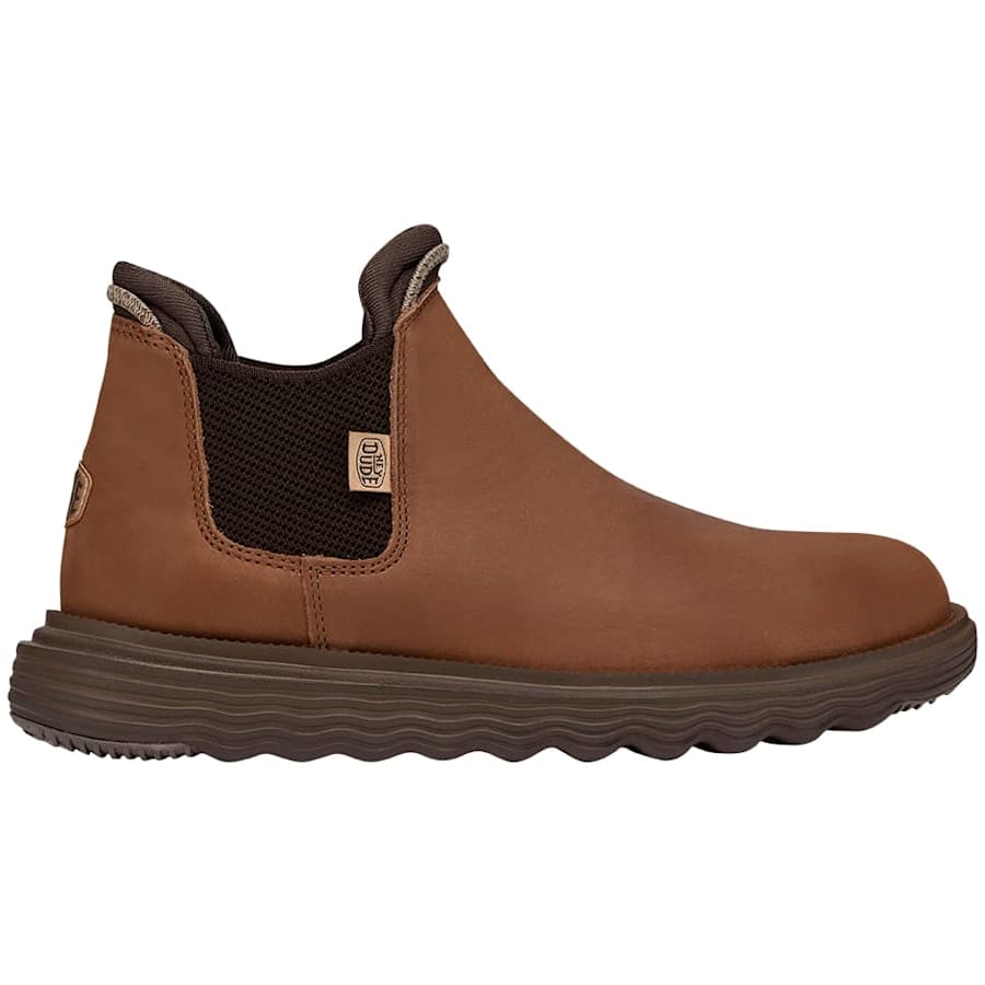 Colour Branson Boot Craft Leather Women - Side - HEYDUDE