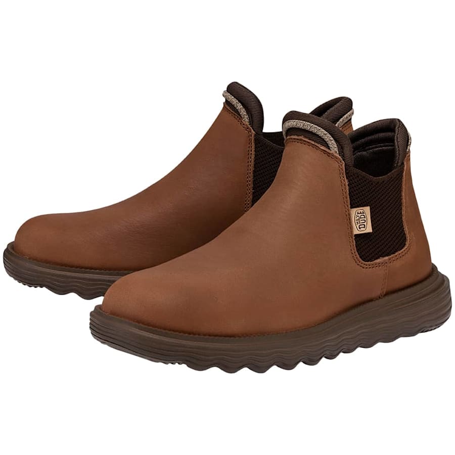 Colour Branson Boot Craft Leather Women - Pair - HEYDUDE