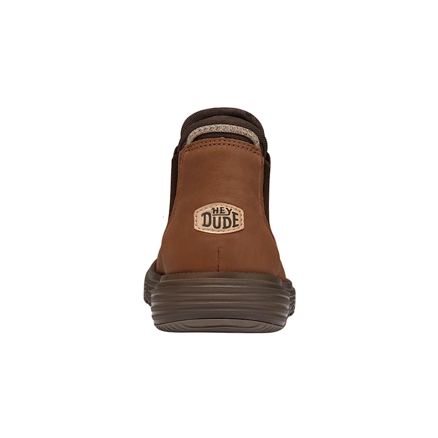 Colour Branson Boot Craft Leather Women - Back - HEYDUDE
