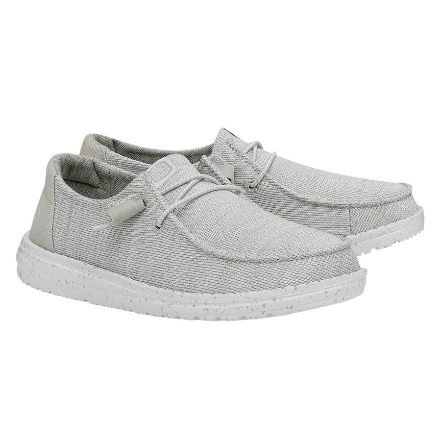 Grey Wendy Sport Mesh - Pair - HEYDUDE