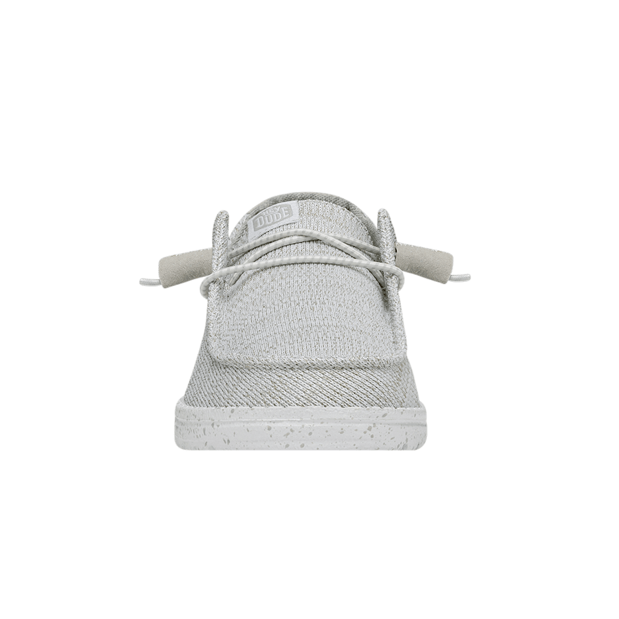 Grey Wendy Sport Mesh - Front - HEYDUDE