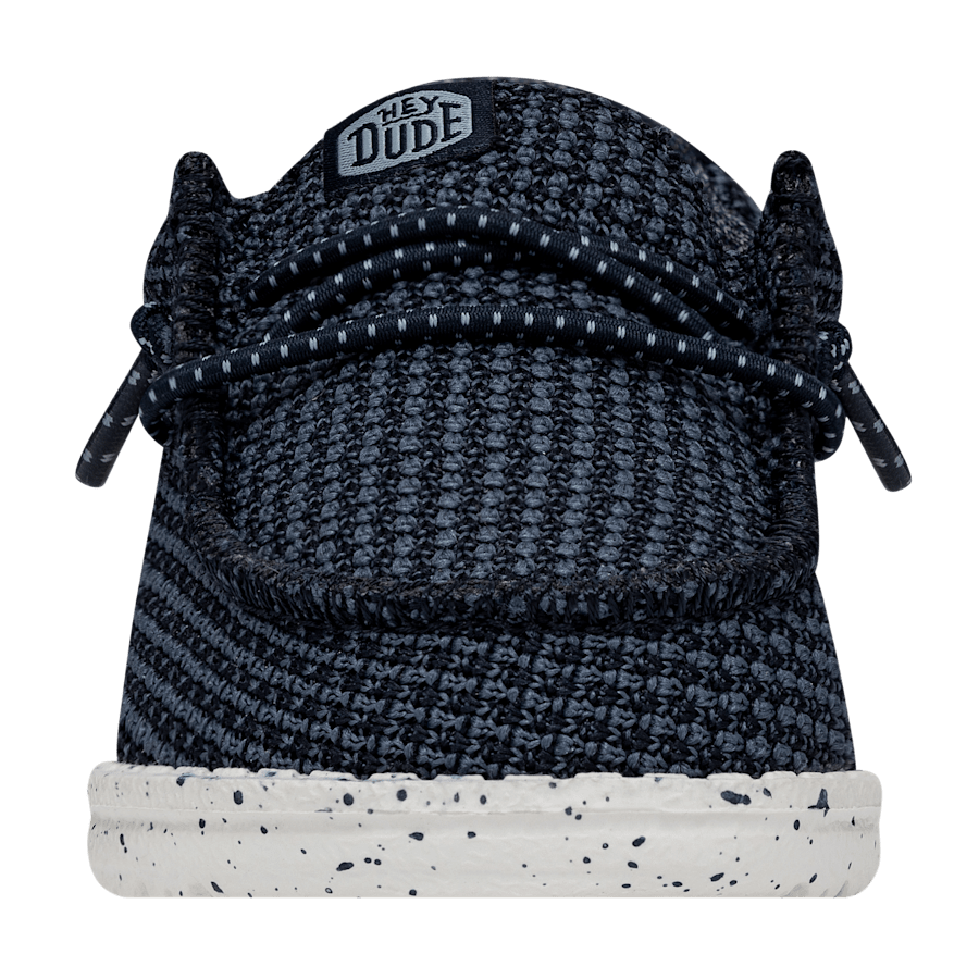 Navy Wally Toddler Sport Mesh - Front - HEYDUDE