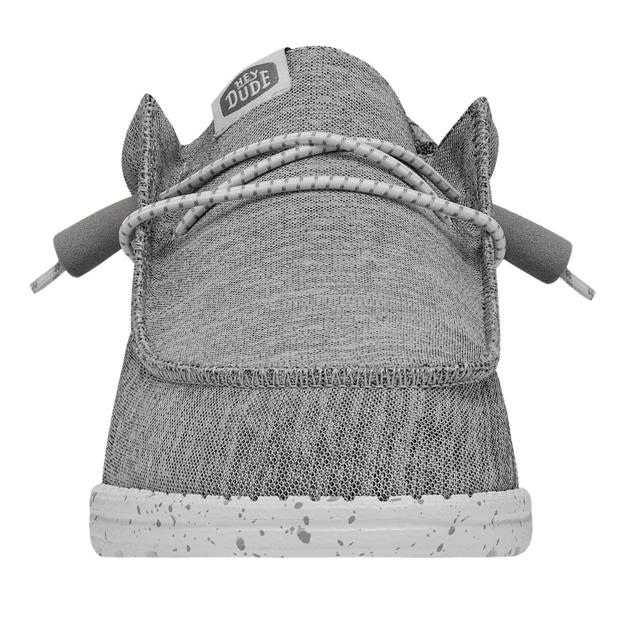 Grey Wally Sport Knit - Front - HEYDUDE