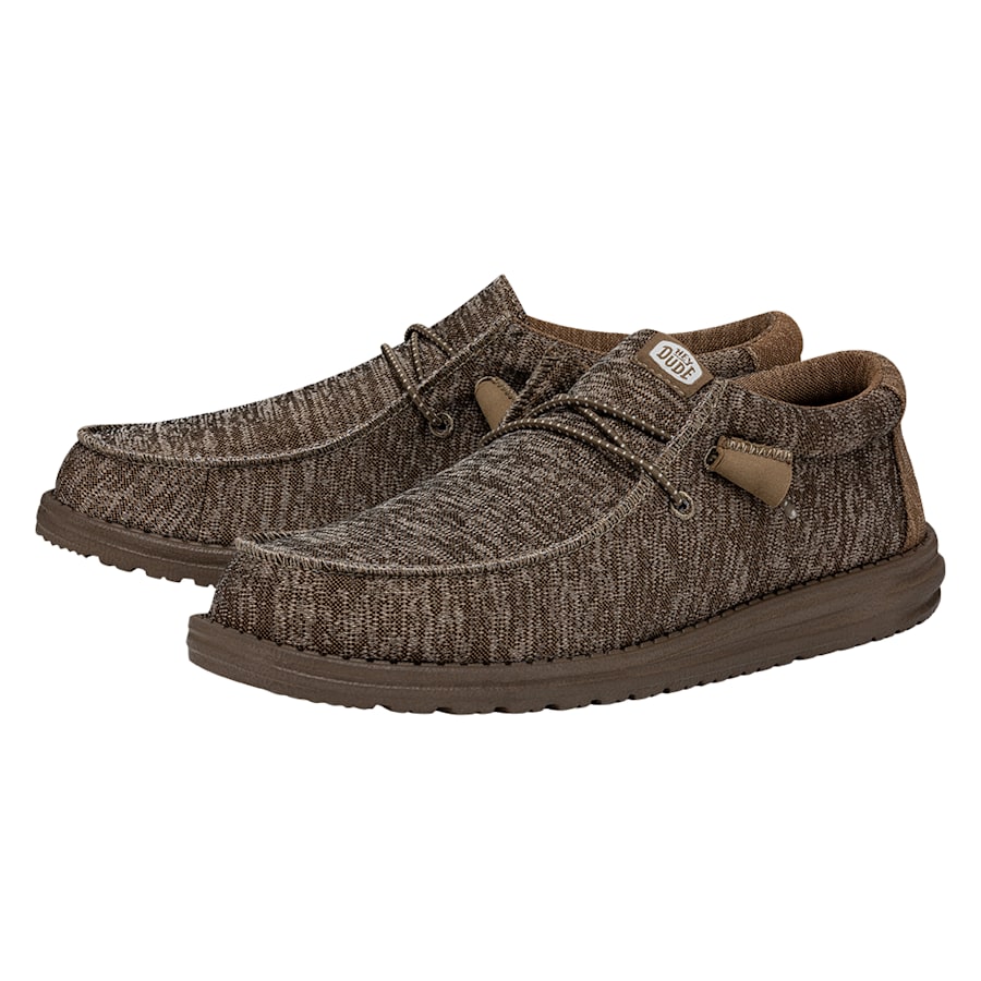 Tan Wally Sport Knit - Pair - HEYDUDE