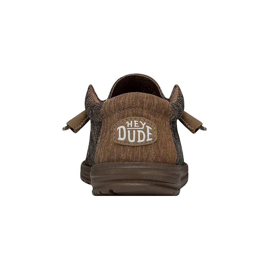 Tan Wally Sport Knit - Back - HEYDUDE