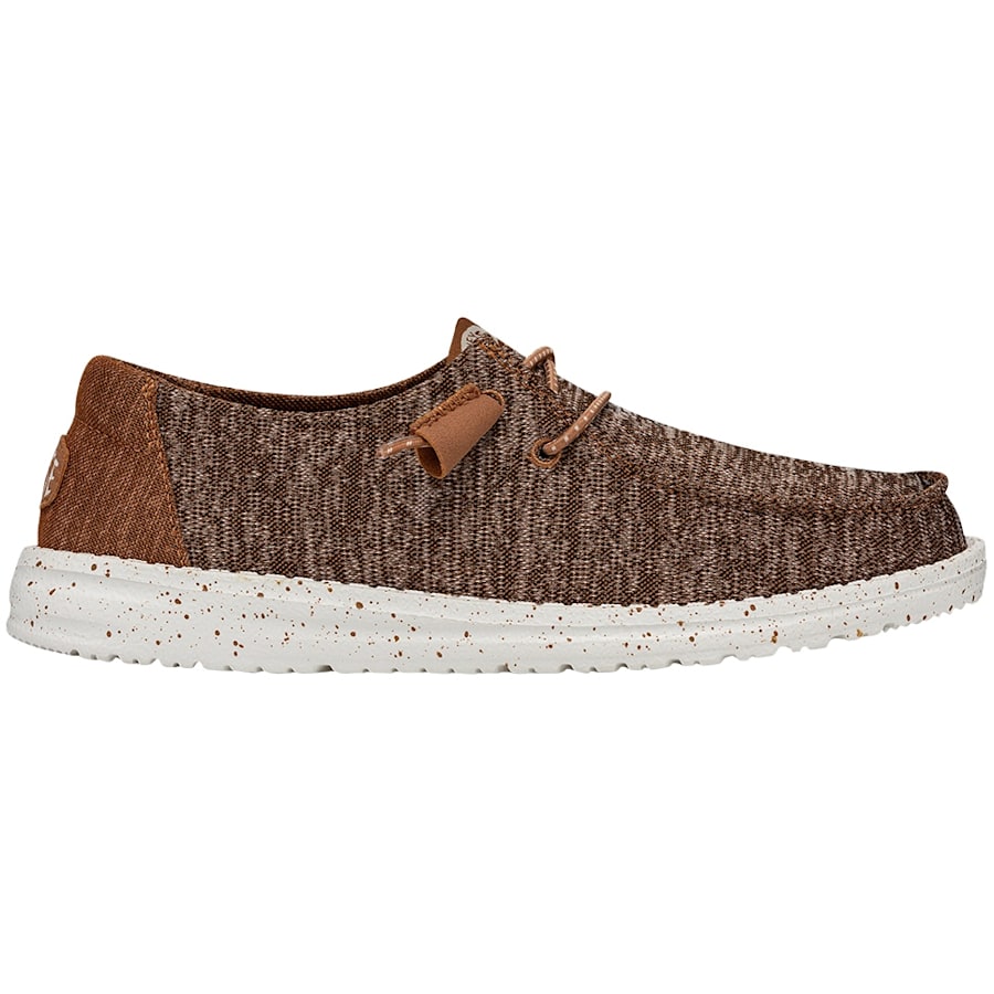 Brown Wendy Sport Knit - Côté - HEYDUDE