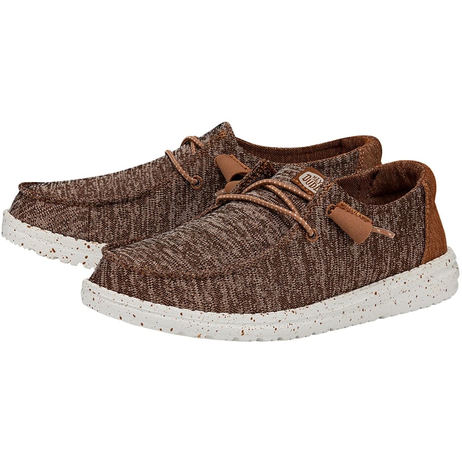 Brown Wendy Sport Knit - Paire - HEYDUDE