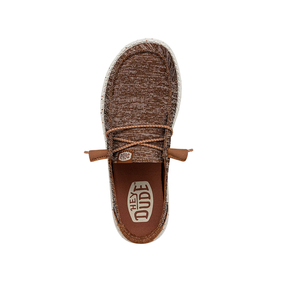 Brown Wendy Sport Knit - Dessus - HEYDUDE