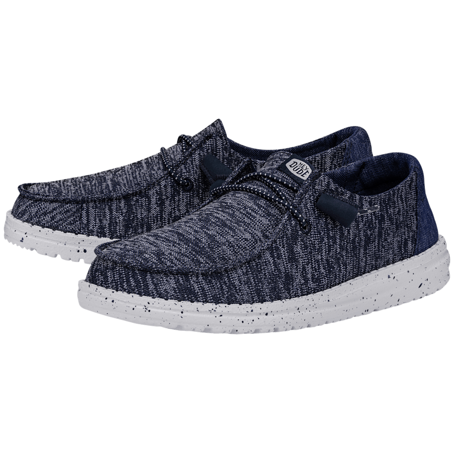 Blue Wendy Sport Knit - Pair - HEYDUDE