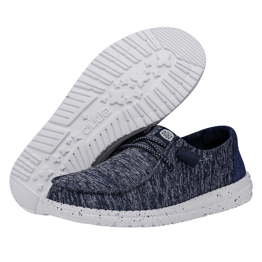 Blue Wendy Sport Knit - Bottom - HEYDUDE