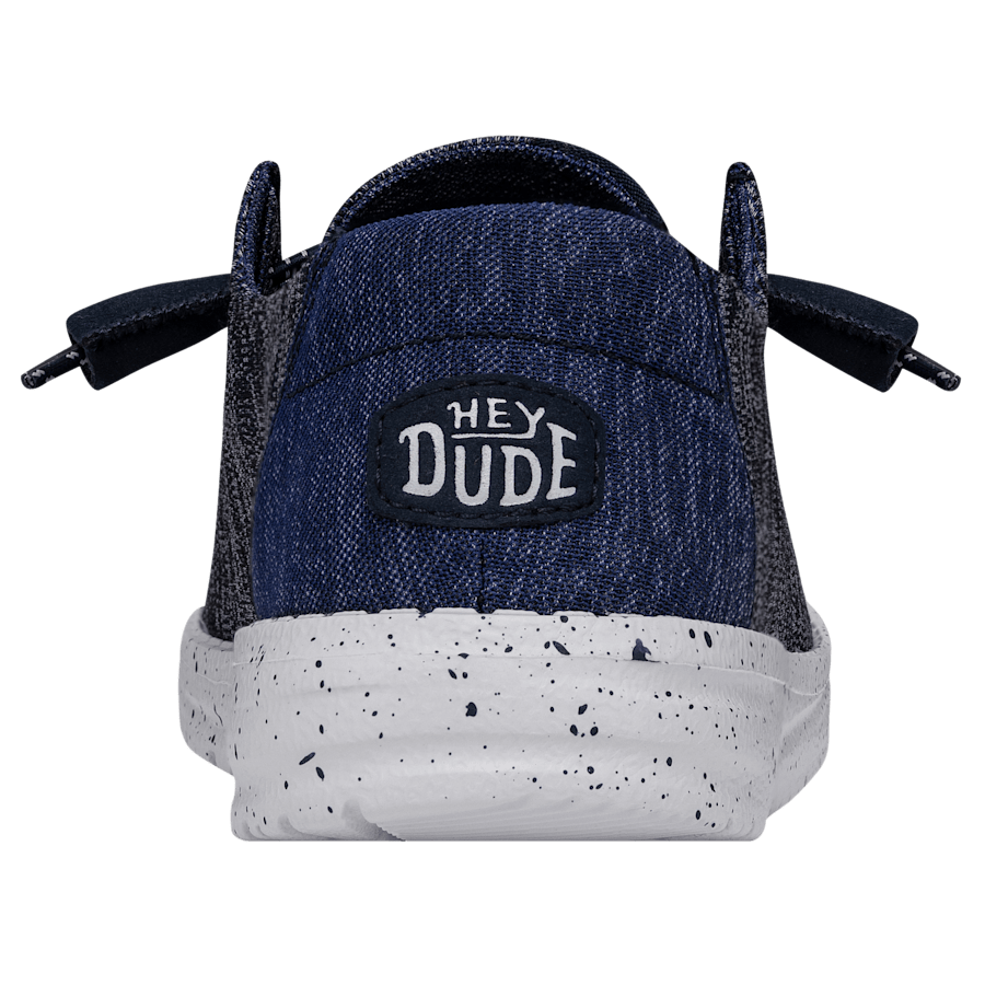 Blue Wendy Sport Knit - Back - HEYDUDE