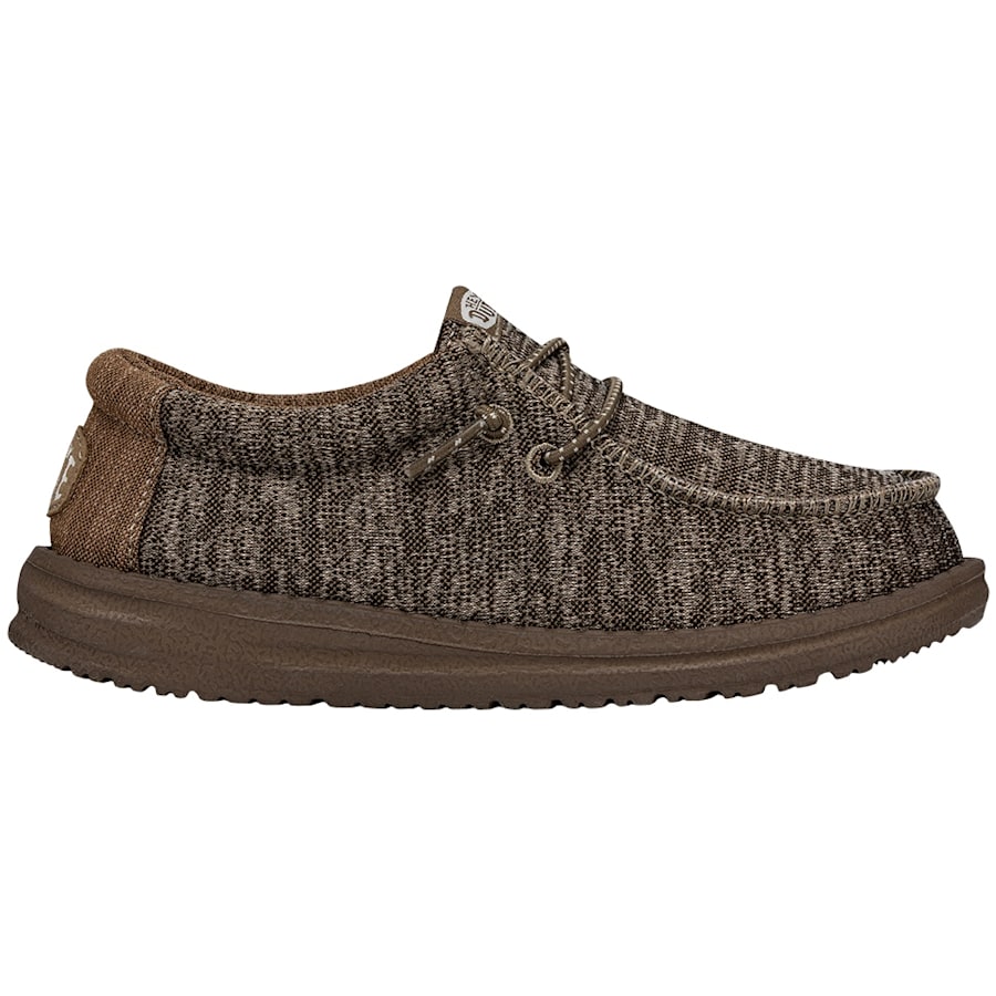 Walnut Wally Youth Sport Knit - Side - HEYDUDE