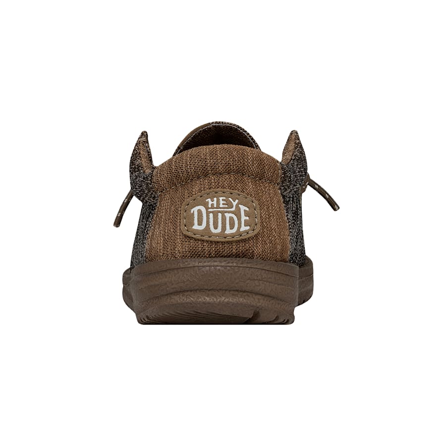 Walnut Wally Youth Sport Knit - Back - HEYDUDE