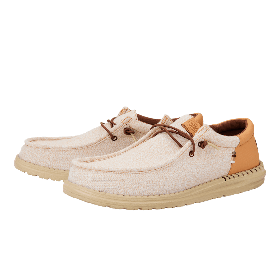 Tobacco Brown Wally Funk Nylon Craft - Pair - HEYDUDE