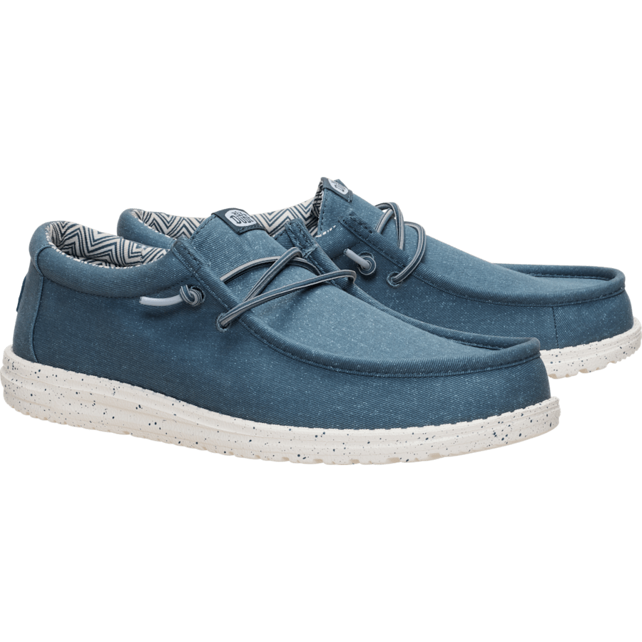 Dark Slate Wally Stretch Canvas - Pair - HEYDUDE